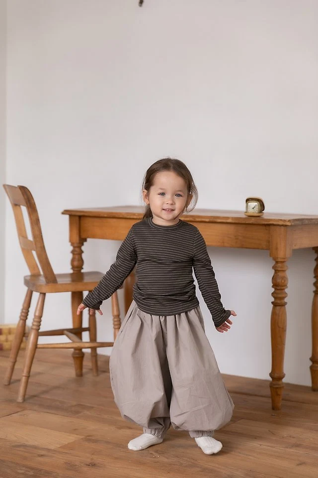 Oatmeal - Korean Children Fashion - #designkidswear - Aladdin Pants - 8