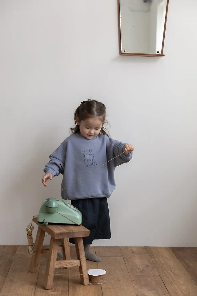Oatmeal - Korean Children Fashion - #designkidswear - Like Sweatshirt - 6