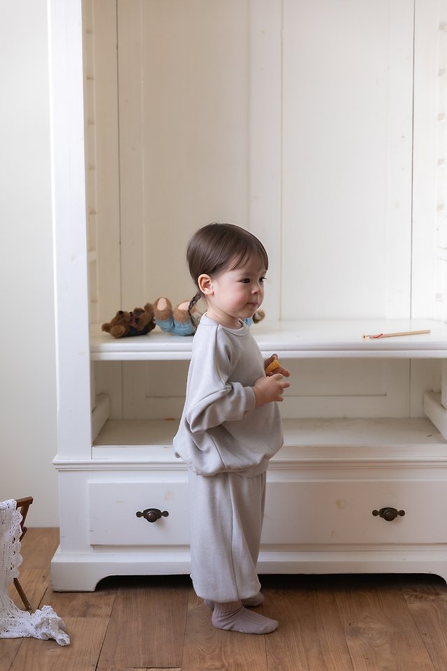 Oatmeal - Korean Children Fashion - #fashionkids - Mellow Set - 8