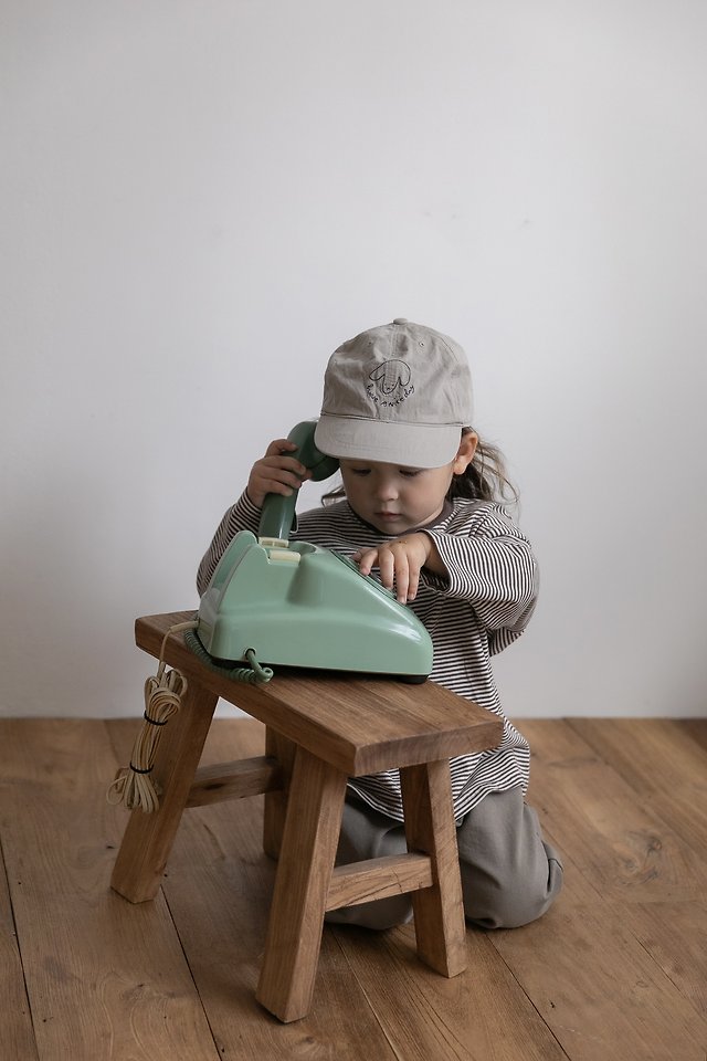 Oatmeal - Korean Children Fashion - #fashionkids - Pretzel Stripe Round Neck Tee - 7