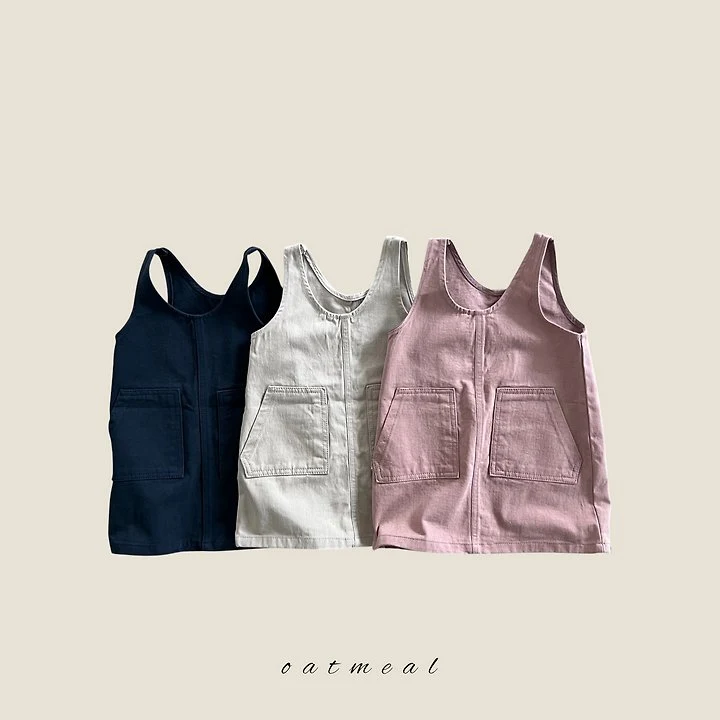 Oatmeal - Korean Children Fashion - #fashionkids - Milly One-piece