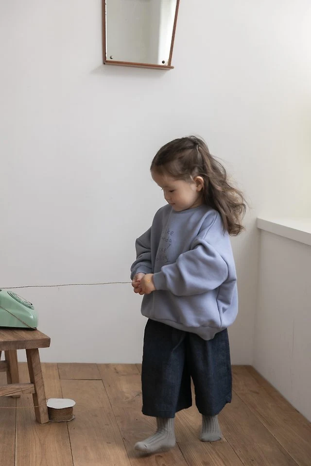 Oatmeal - Korean Children Fashion - #fashionkids - Like Sweatshirt - 8