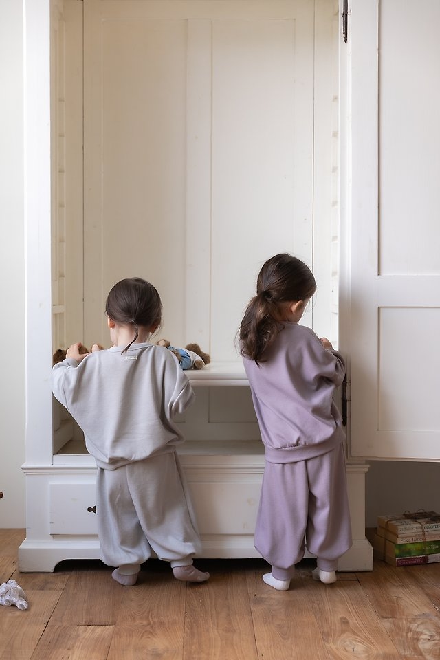 Oatmeal - Korean Children Fashion - #kidsshorts - Mellow Set - 9
