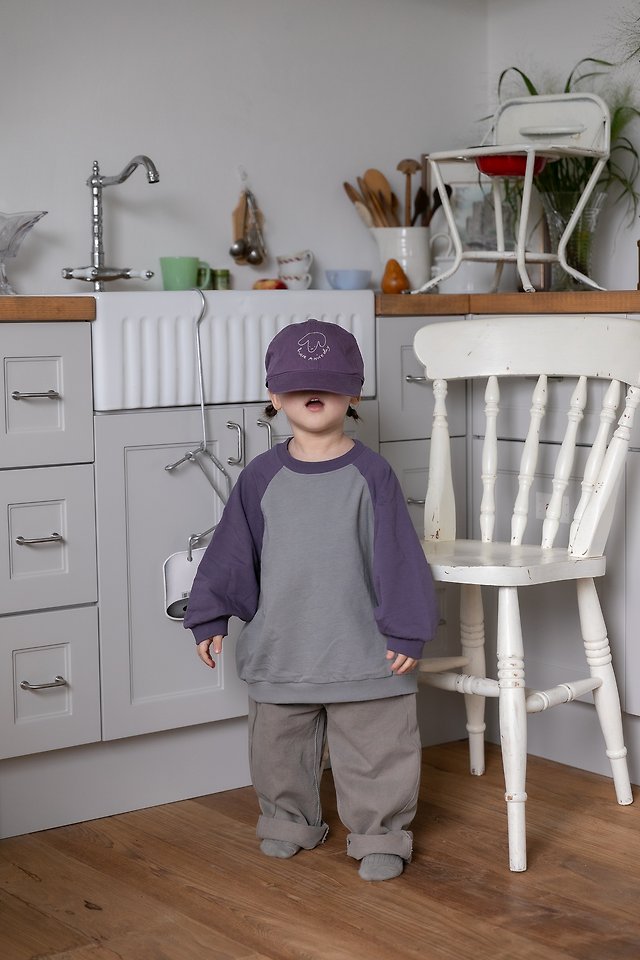 Oatmeal - Korean Children Fashion - #kidsshorts - Tutu Raglan Sweatshirt - 10