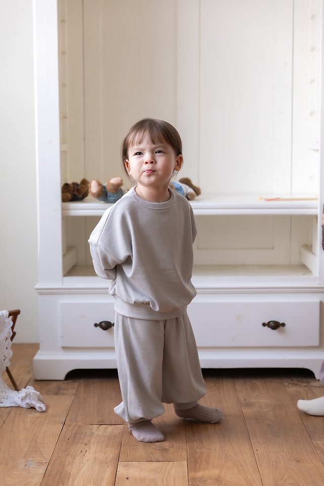 Oatmeal - Korean Children Fashion - #kidsstore - Mellow Set - 10