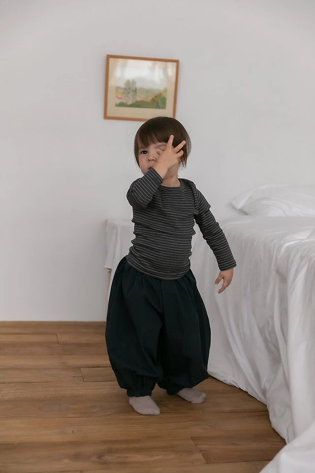 Oatmeal - Korean Children Fashion - #kidsstore - Aladdin Pants - 12
