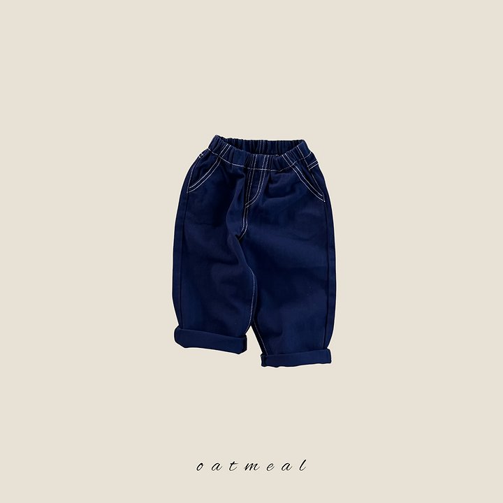 Oatmeal - Korean Children Fashion - #kidzfashiontrend - Dino Pants - 3