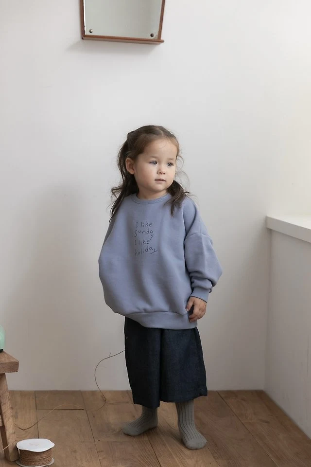 Oatmeal - Korean Children Fashion - #kidzfashiontrend - Like Sweatshirt - 11