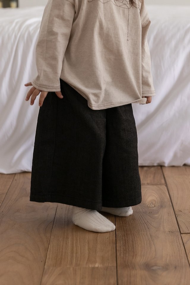 Oatmeal - Korean Children Fashion - #Kfashion4kids - Bono Denim Pants - 4