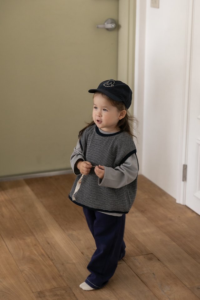 Oatmeal - Korean Children Fashion - #littlefashionista - Waffle Vest - 12