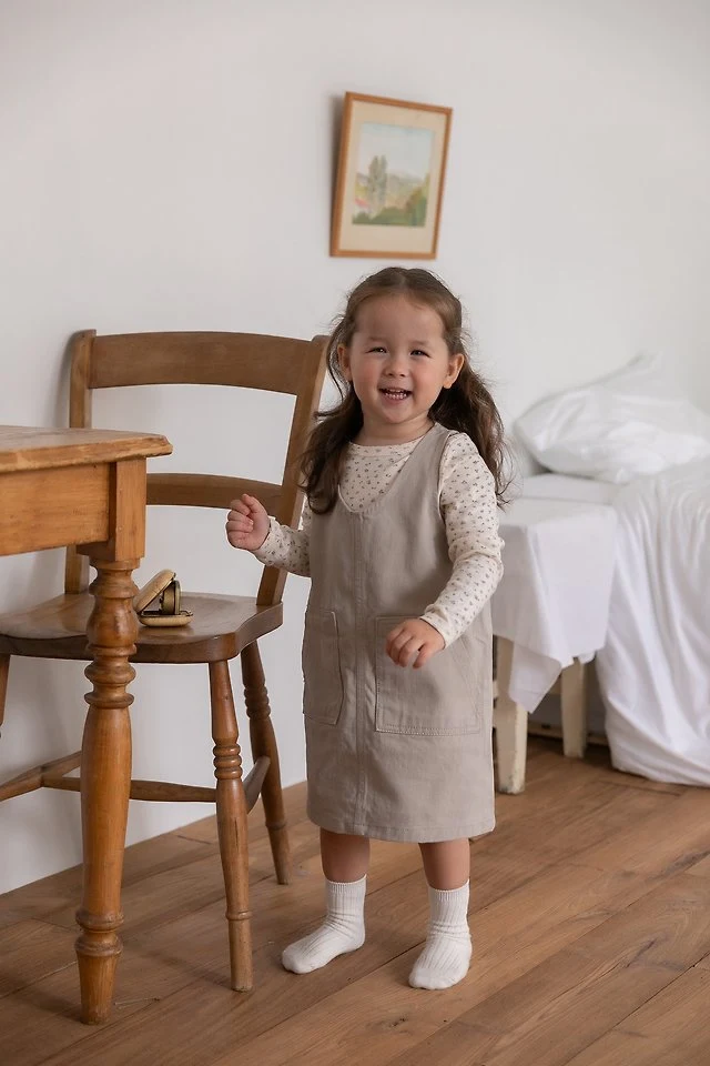 Oatmeal - Korean Children Fashion - #minifashionista - Milly One-piece - 8
