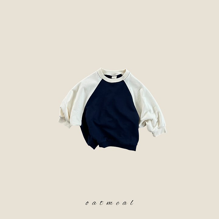 Oatmeal - Korean Children Fashion - #prettylittlegirls - Tutu Raglan Sweatshirt - 3
