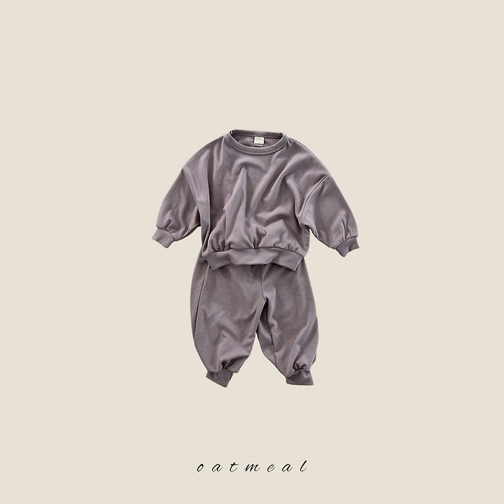 Oatmeal - Korean Children Fashion - #stylishchildhood - Mellow Set - 3