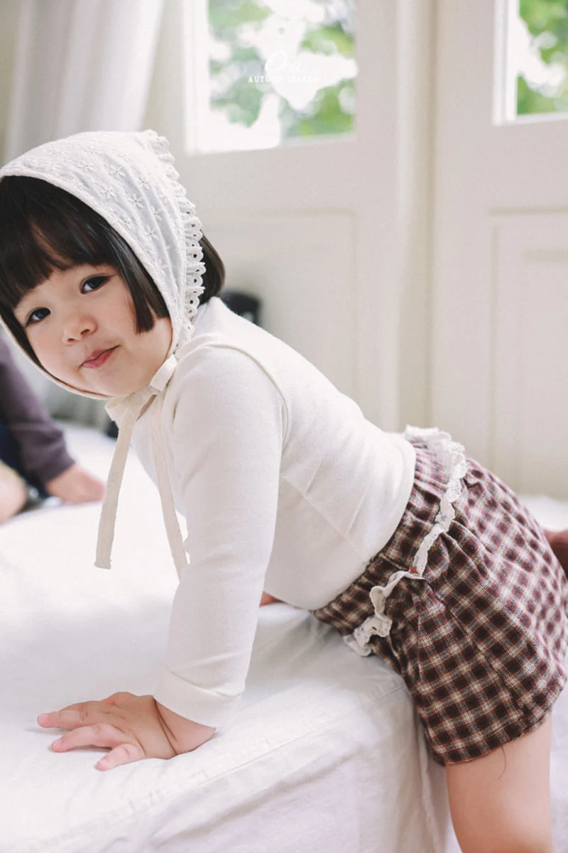 Onu - Korean Baby Fashion - #babyboutique - Rib Cuff Tee - 8