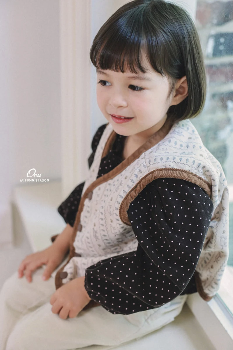 Onu - Korean Baby Fashion - #babyboutique - Quilted Vest - 6