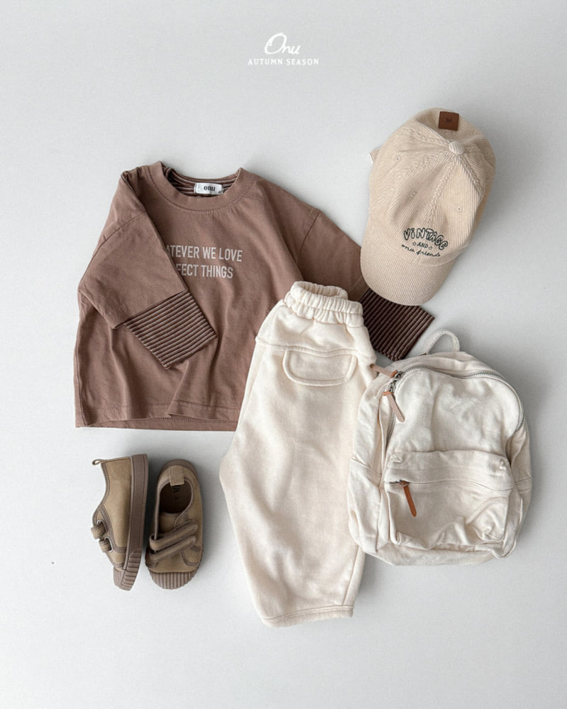 Onu - Korean Baby Fashion - #babyboutique - Cushion Terry Pants - 6