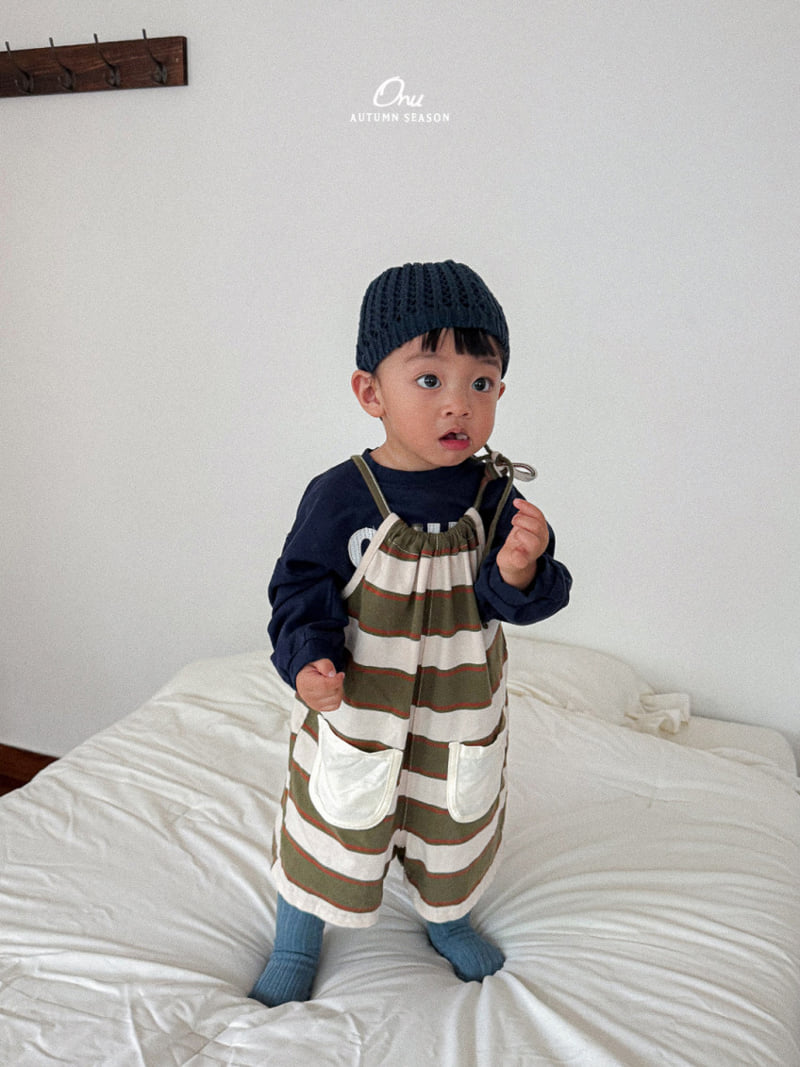 Onu - Korean Baby Fashion - #babyboutique - String Overalls - 11