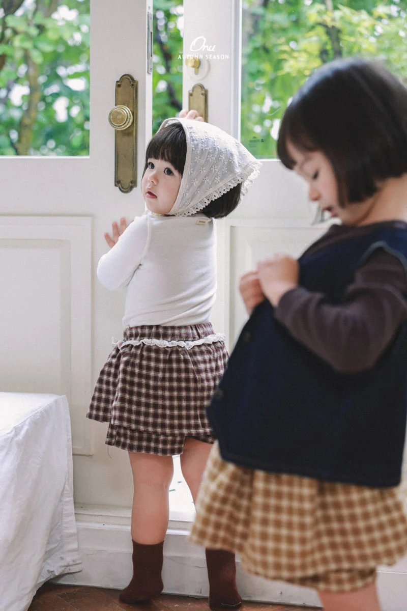 Onu - Korean Baby Fashion - #babyboutique - Cancan Skort - 11