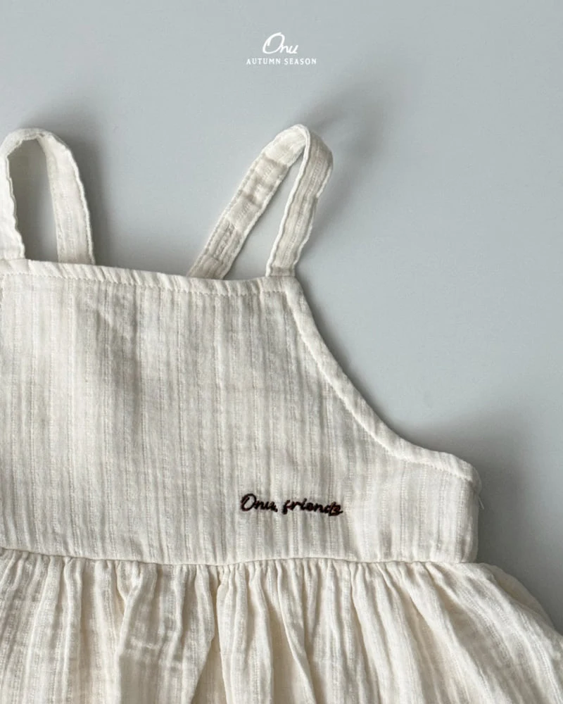 Onu - Korean Baby Fashion - #babyboutique - Suspender Balloon One-piece - 10