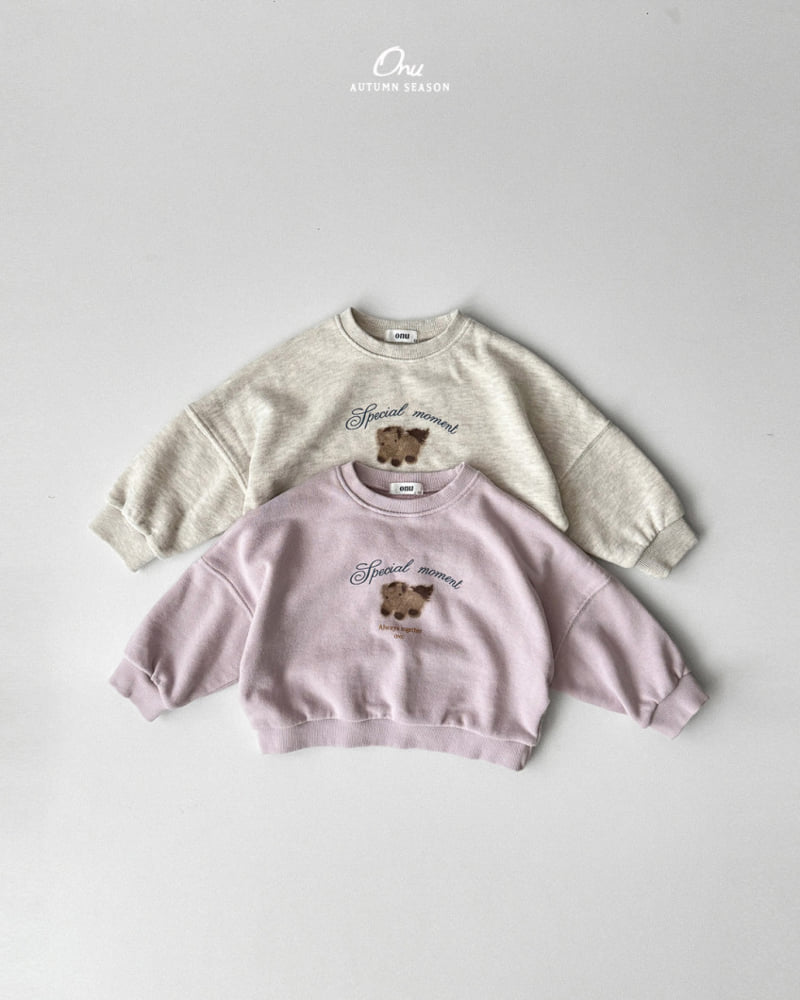 Onu - Korean Baby Fashion - #babyboutiqueclothing - Pony Sweatshirt