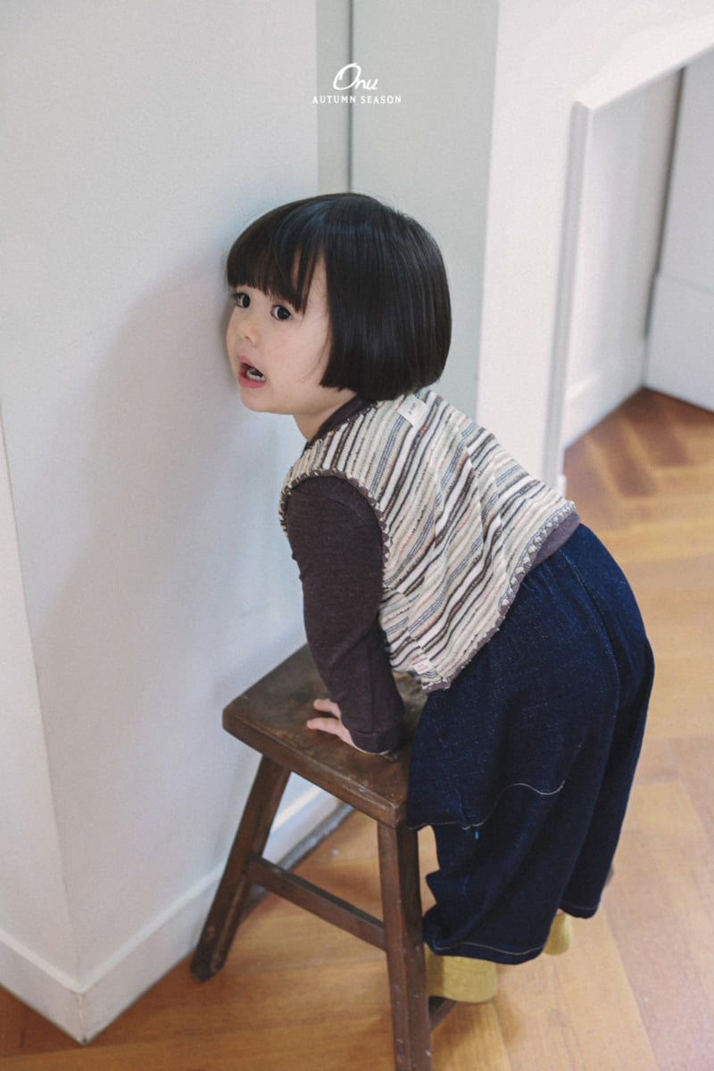 Onu - Korean Baby Fashion - #babyboutiqueclothing - Knit Vest - 5