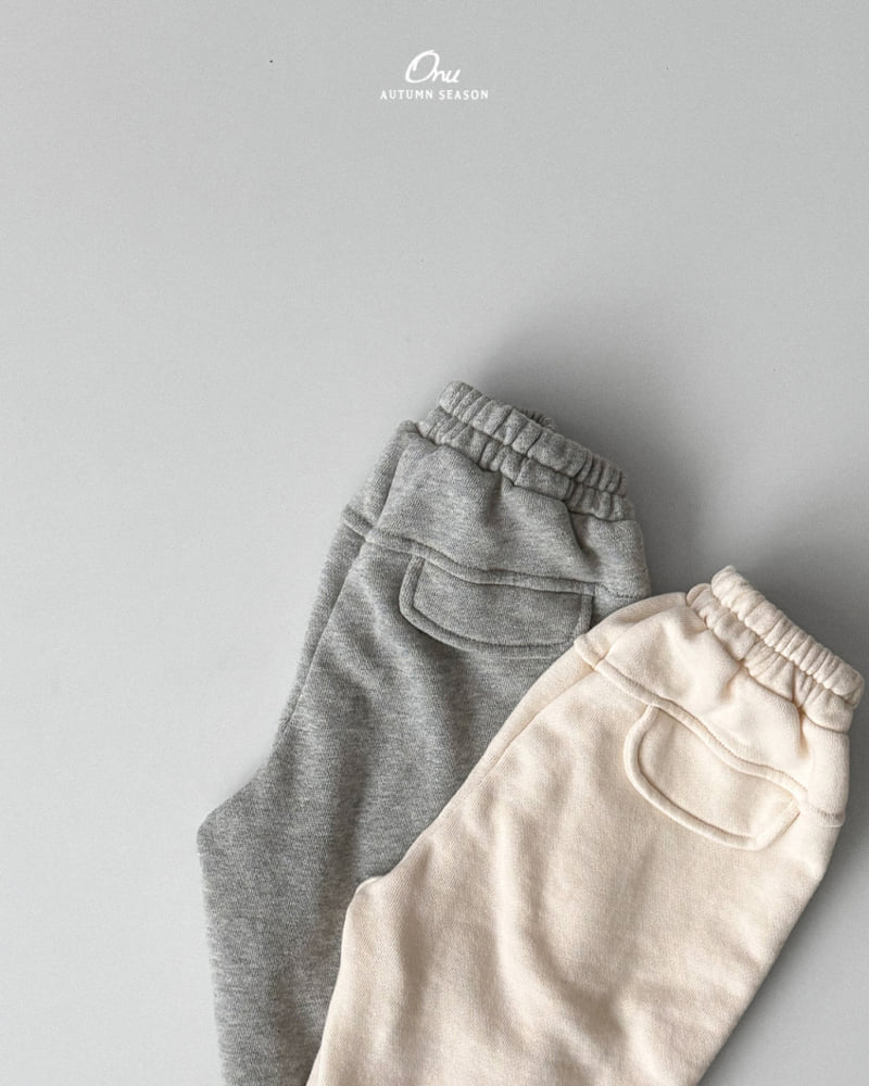 Onu - Korean Baby Fashion - #babyboutiqueclothing - Cushion Terry Pants - 7