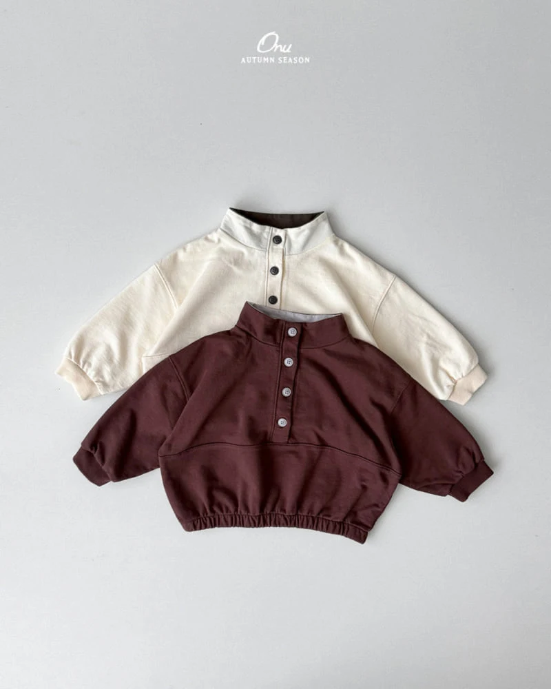 Onu - Korean Baby Fashion - #babyclothing - Daily Open Sweatshirt