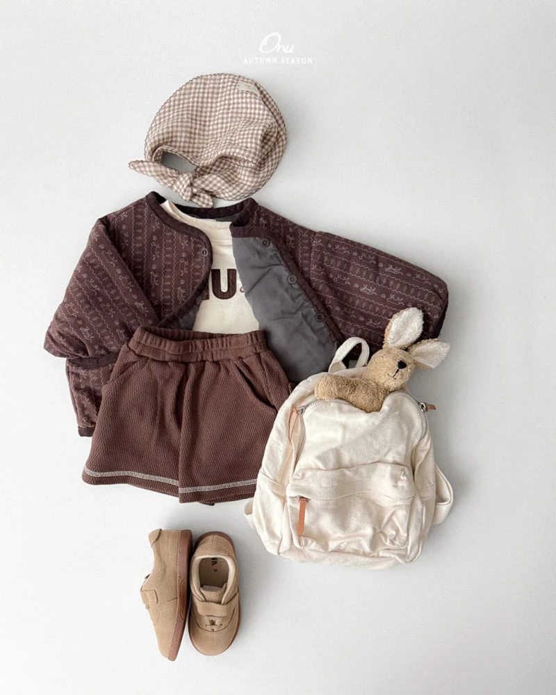 Onu - Korean Baby Fashion - #babyclothing - Cinnamon Sand Pants - 12