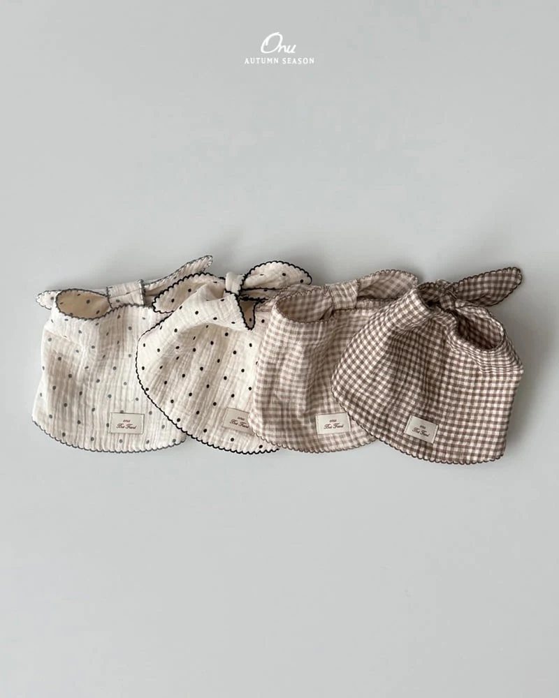 Onu - Korean Baby Fashion - #babyclothing - Scarf Bib