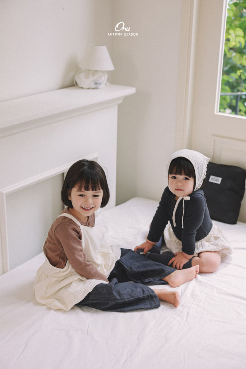 Onu - Korean Baby Fashion - #babyfashion - Cracker Button Tee - 7