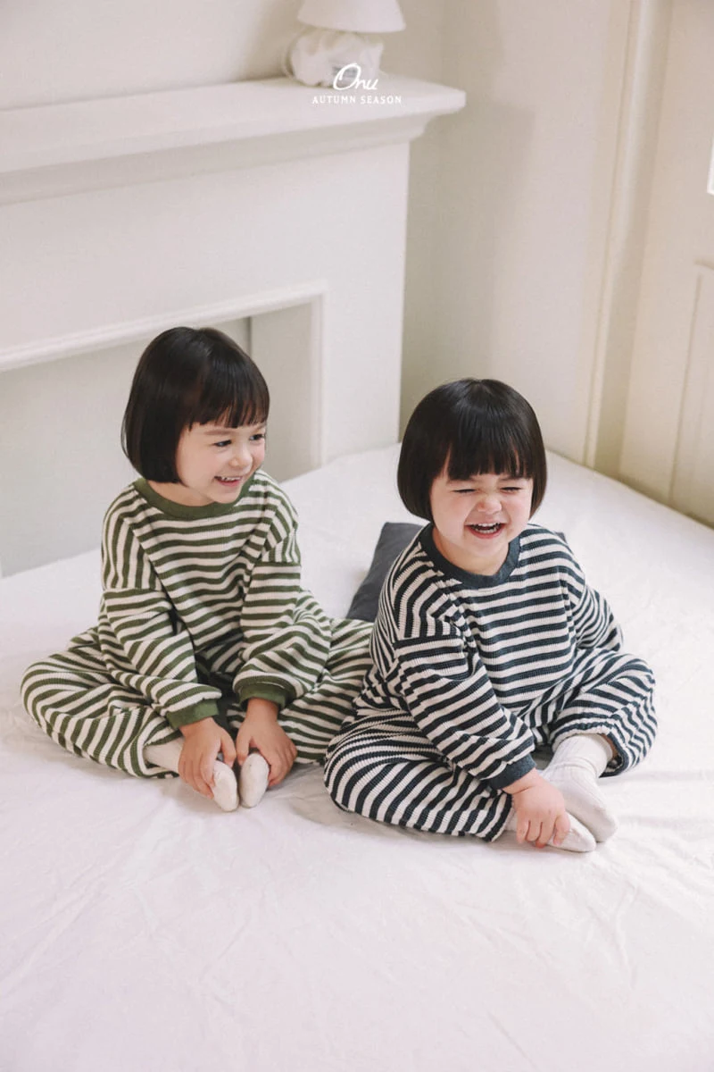 Onu - Korean Baby Fashion - #babyfashion - Waffle Sweatshirt - 5