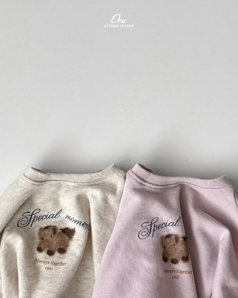Onu - Korean Baby Fashion - #babyfashion - Pony Sweatshirt - 3