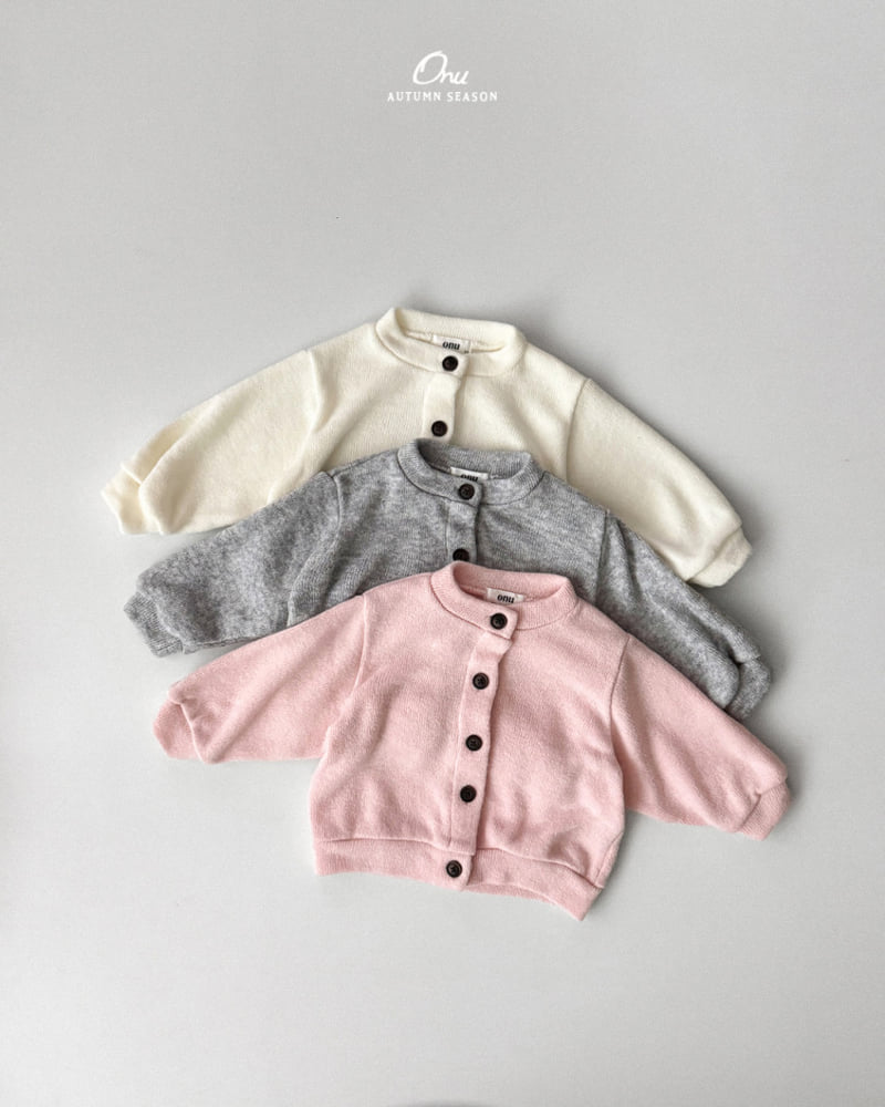 Onu - Korean Baby Fashion - #babyfashion - Cotton Candy Cardigan