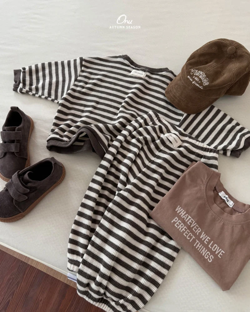 Onu - Korean Baby Fashion - #babyfashion - Waffle Jogger Pants - 10