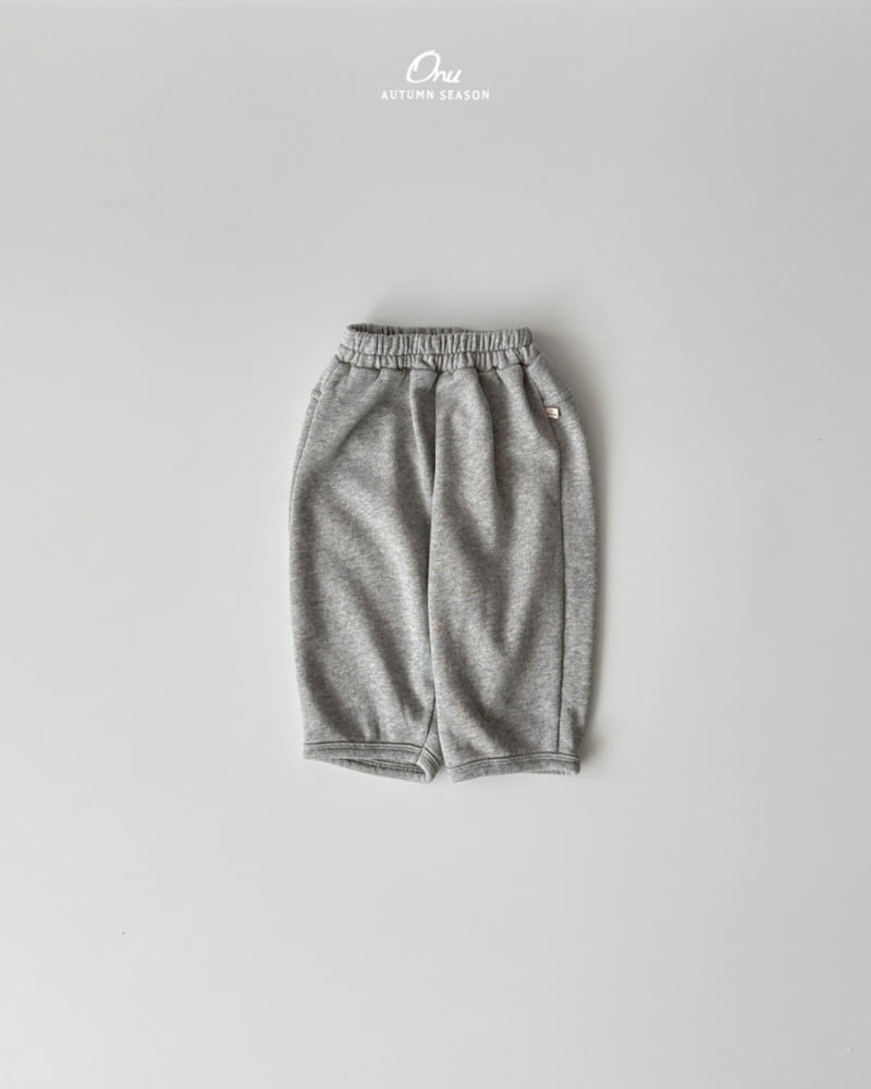 Onu - Korean Baby Fashion - #babyfashion - Cushion Terry Pants - 9