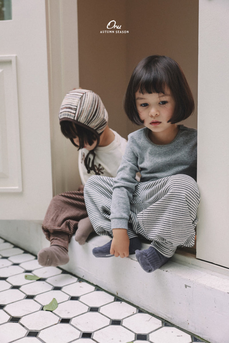 Onu - Korean Baby Fashion - #babyfashion - Puffy Cuff Pants - 5
