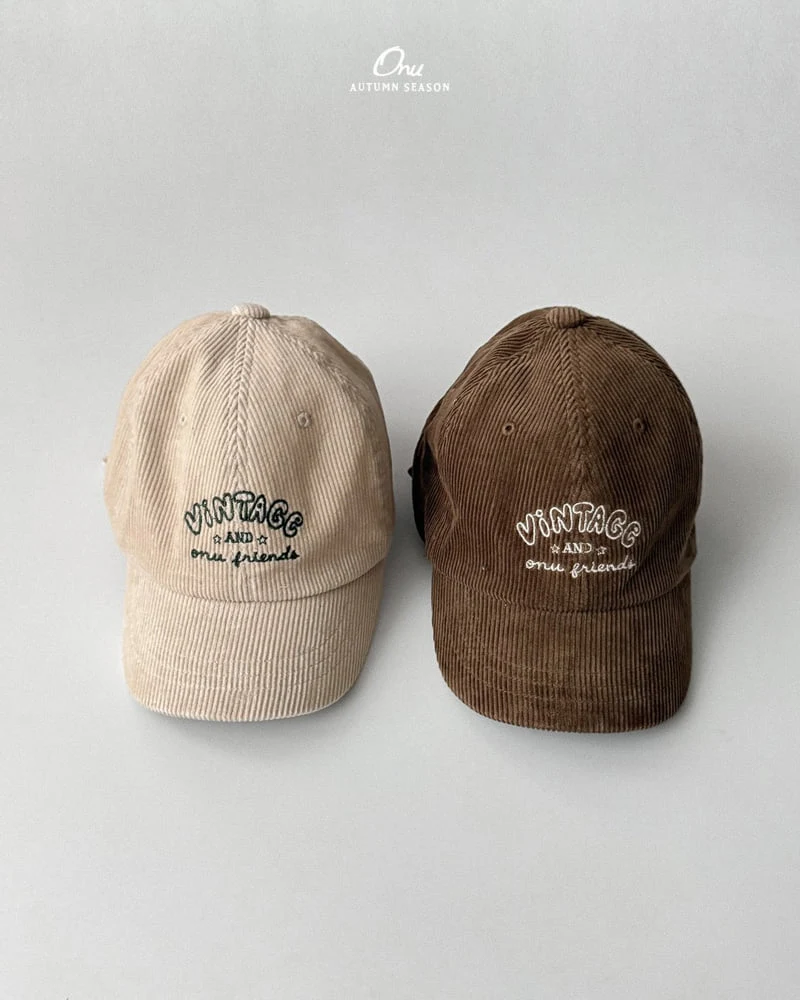 Onu - Korean Baby Fashion - #babyclothing - Vintage Ball Cap - 4