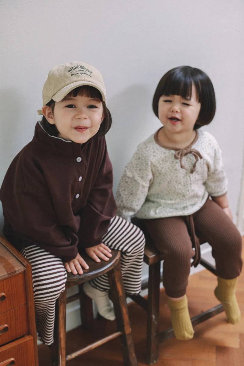 Onu - Korean Baby Fashion - #babyfever - Daily Open Sweatshirt - 3