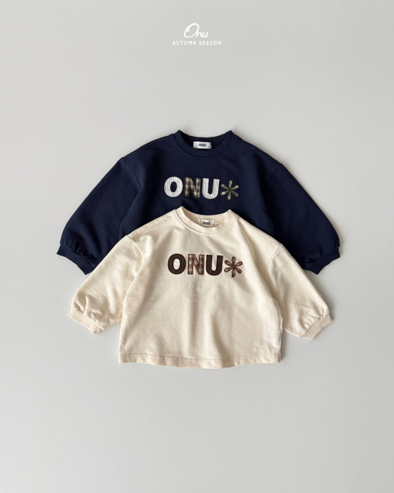 Onu - Korean Baby Fashion - #babyfever - Embroidered Patch Tee