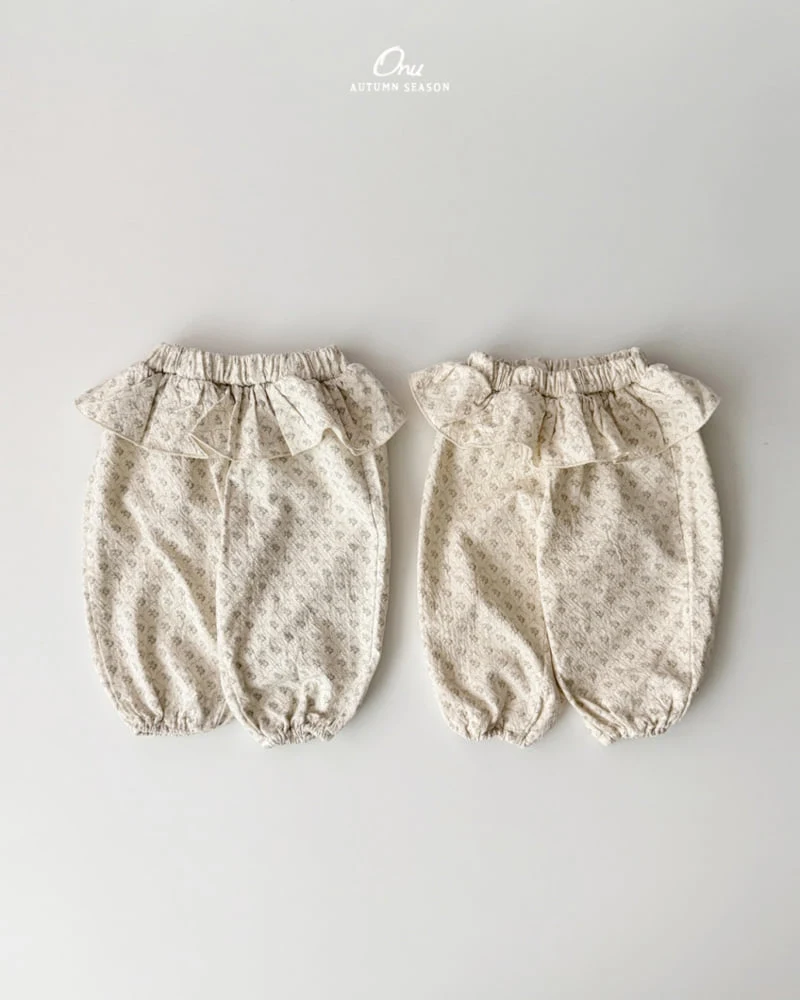 Onu - Korean Baby Fashion - #babyfever - Frill Skirt Pants