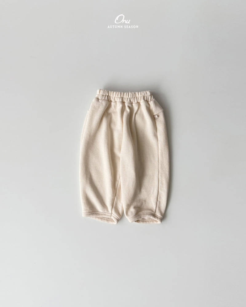 Onu - Korean Baby Fashion - #babyfever - Cushion Terry Pants - 10