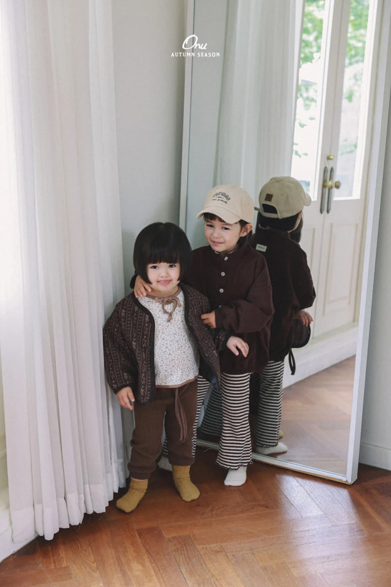 Onu - Korean Baby Fashion - #babygirlfashion - Slim Rib Pants - 8