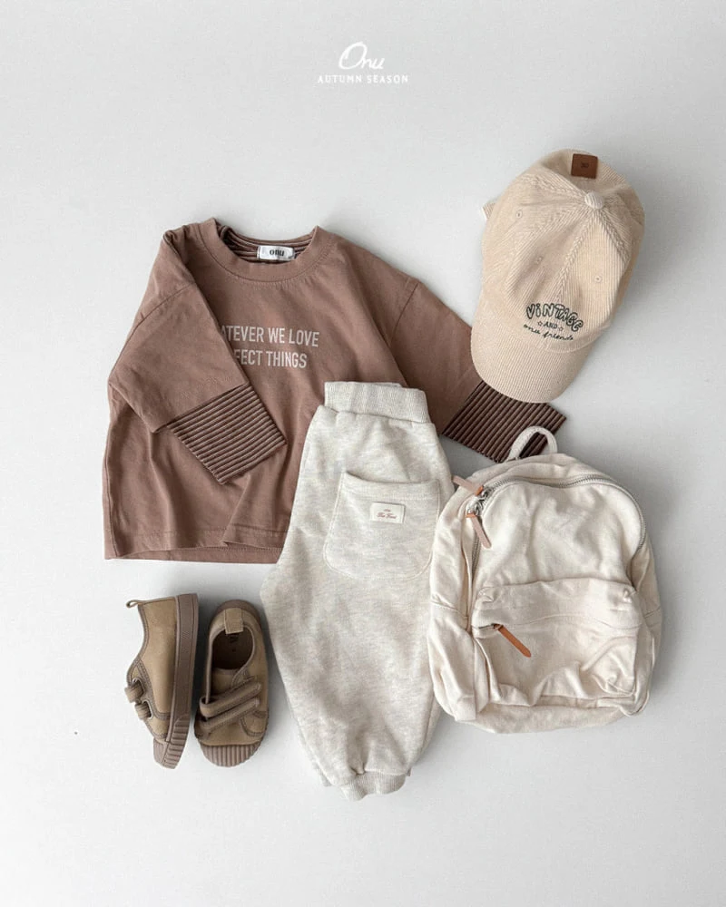 Onu - Korean Baby Fashion - #babyfever - Color Jogger Pants - 4