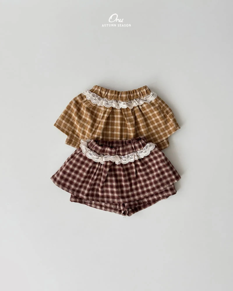 Onu - Korean Baby Fashion - #babygirlfashion - Cancan Skort