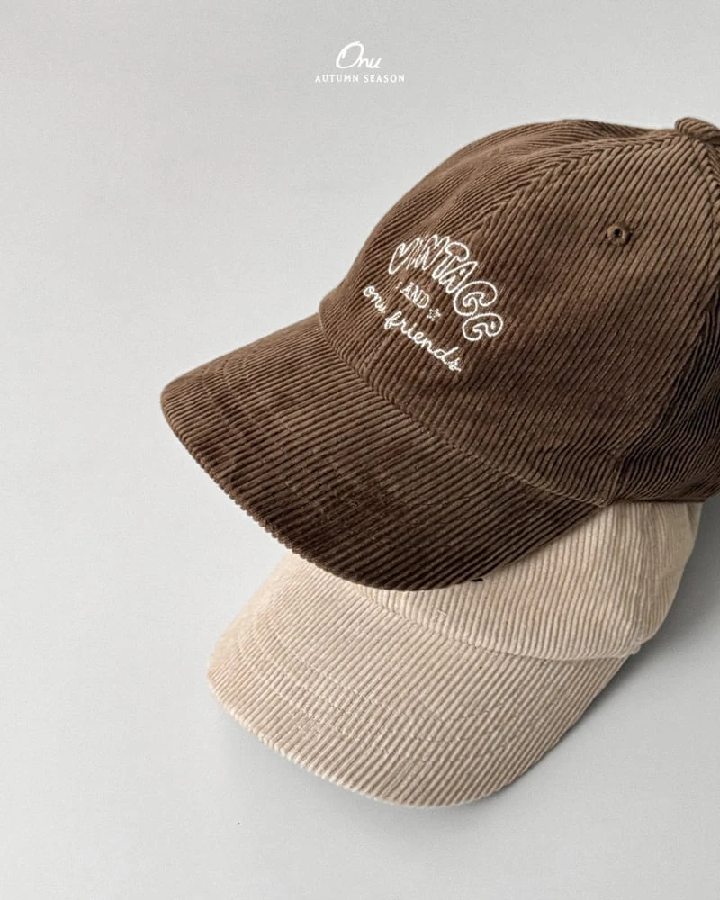 Onu - Korean Baby Fashion - #babygirlfashion - Vintage Ball Cap - 6