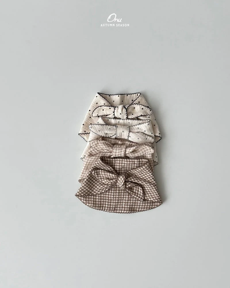 Onu - Korean Baby Fashion - #babyfever - Scarf Bib - 4
