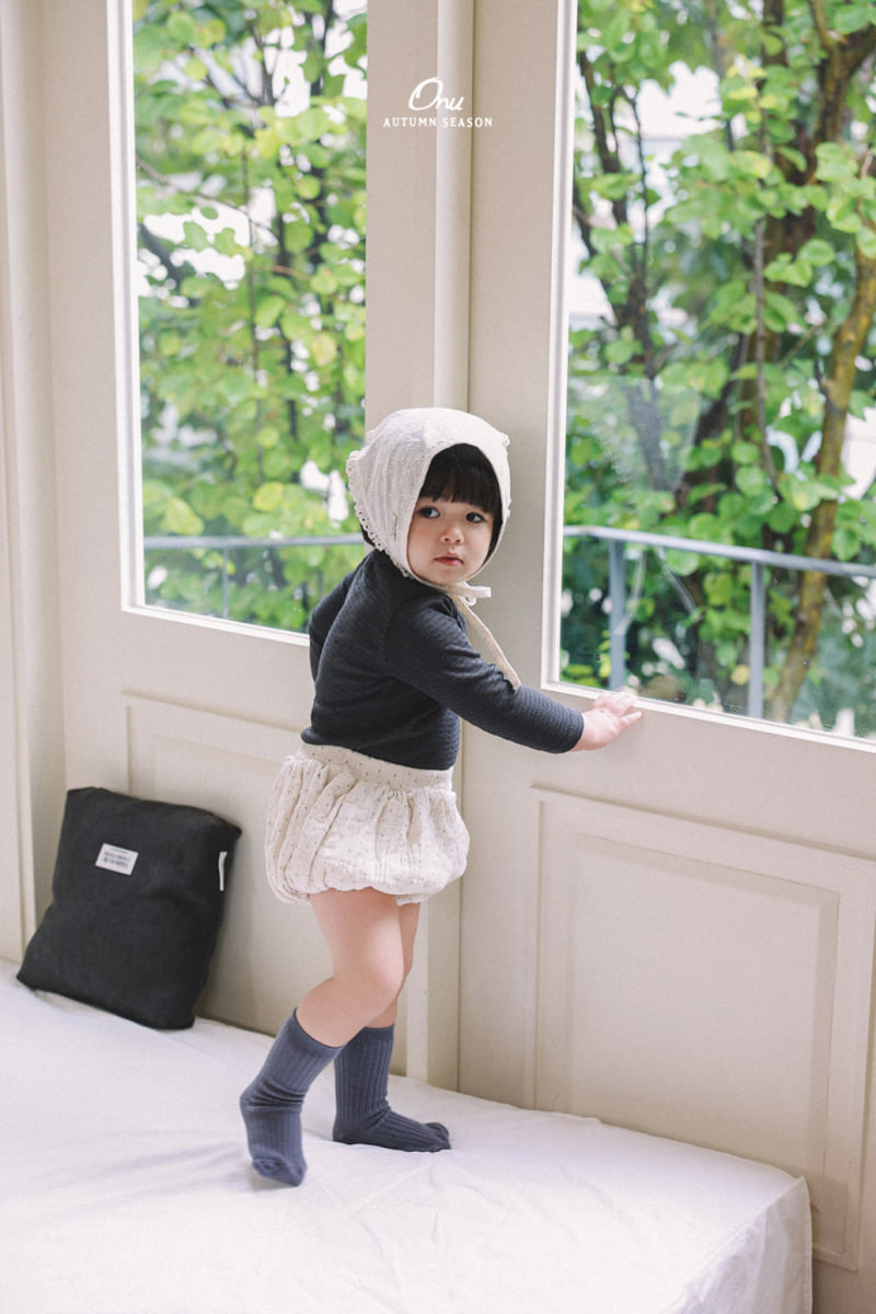 Onu - Korean Baby Fashion - #babylifestyle - Cracker Button Tee - 10