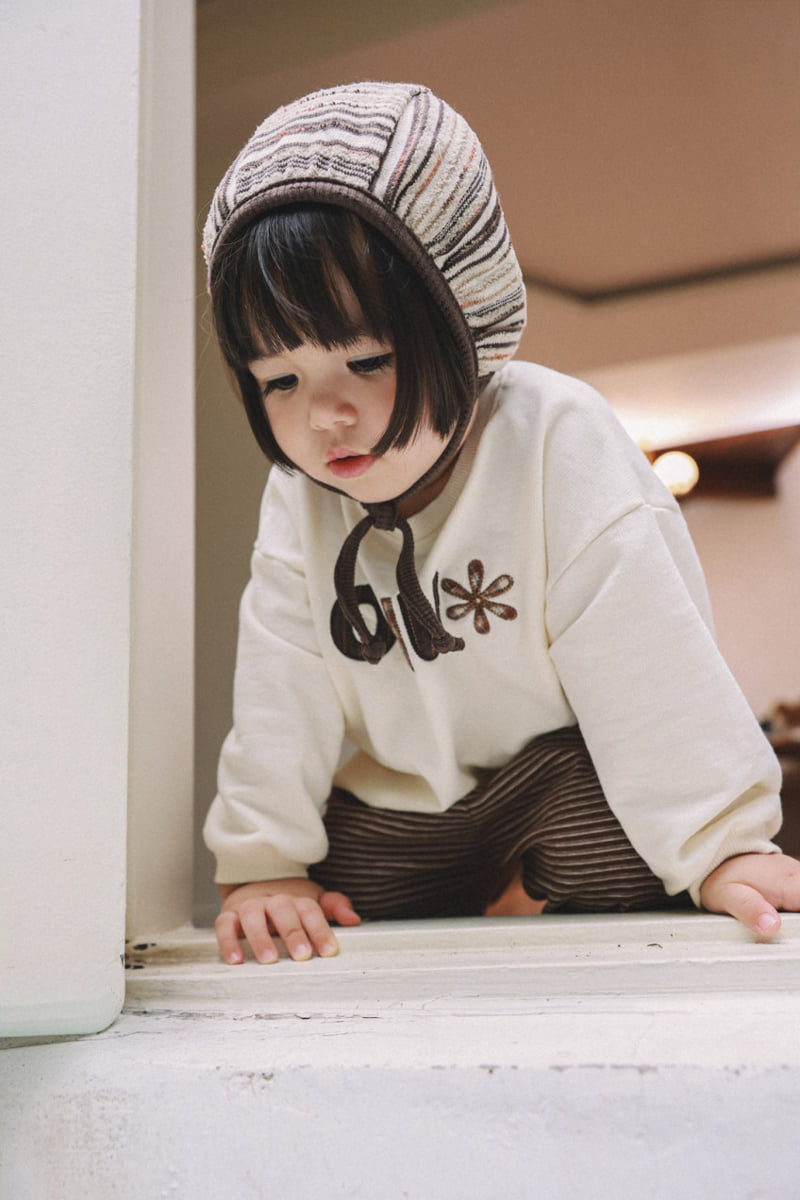 Onu - Korean Baby Fashion - #babylifestyle - Embroidered Patch Tee - 3