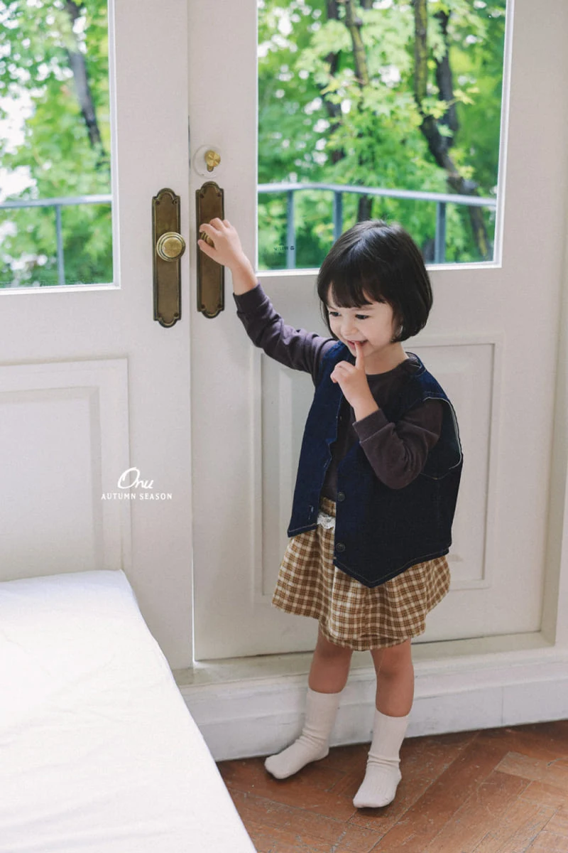 Onu - Korean Baby Fashion - #babylifestyle - V-Neck Vest - 11