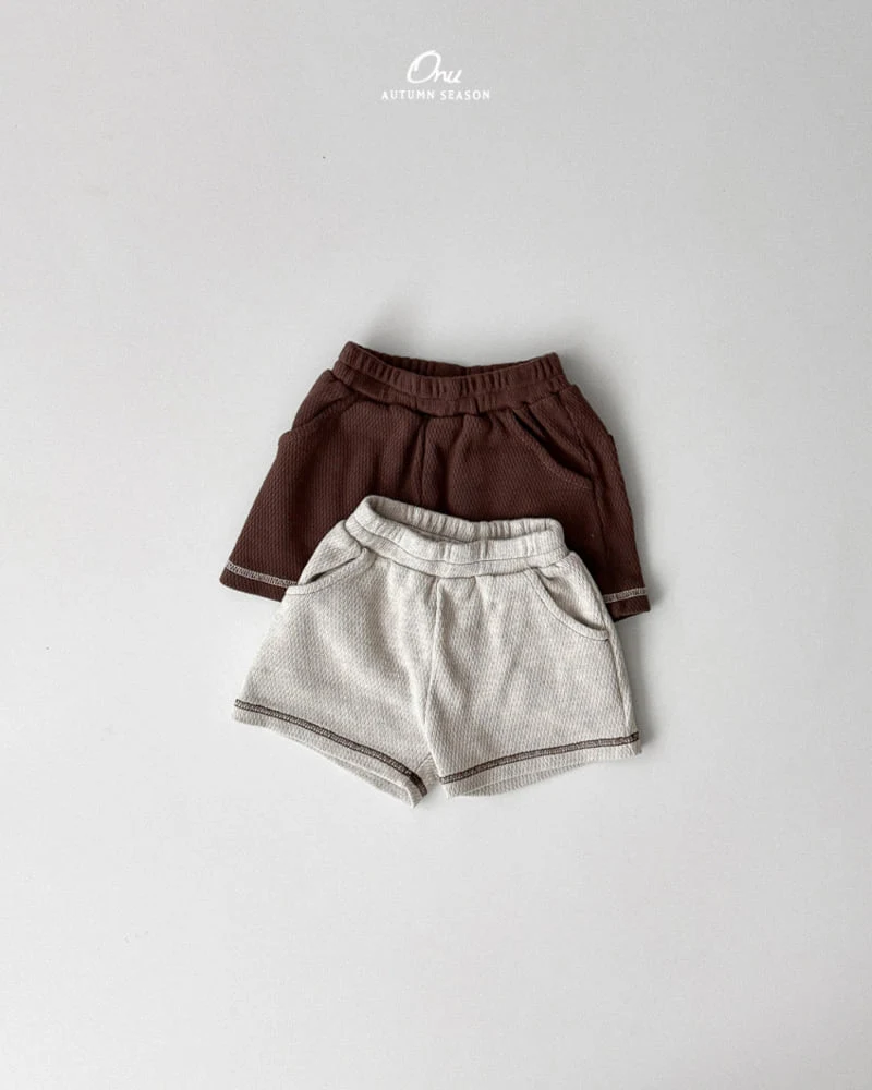 Onu - Korean Baby Fashion - #babylifestyle - Cinnamon Sand Pants